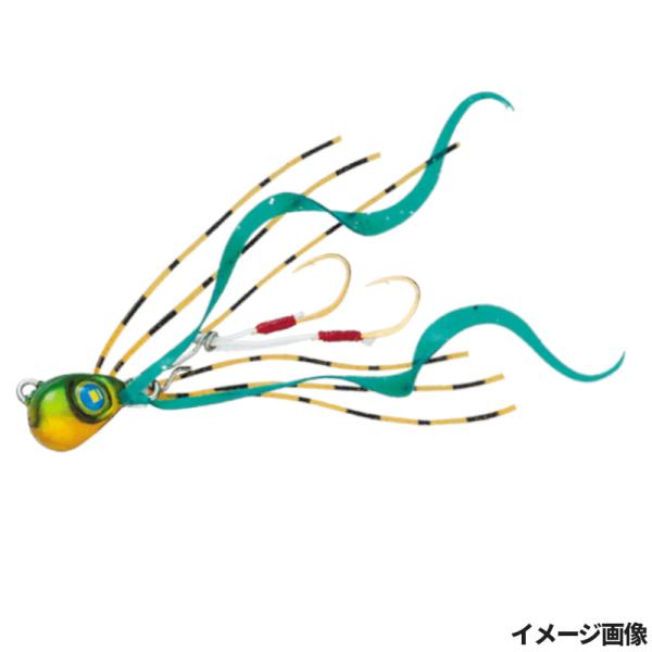 メジャークラフト  ●カラー:#4 ケイムラグリーンゴールド ●サイズ:10g ●自重:10g ●ネクタイカラー:グリーン ●ラバーカラー:オレンジゼブラ ●釣り方、フィールド（詳細）:堤防 ●代表対象魚:アジ（鰺） ●代表対象魚（詳細）:...