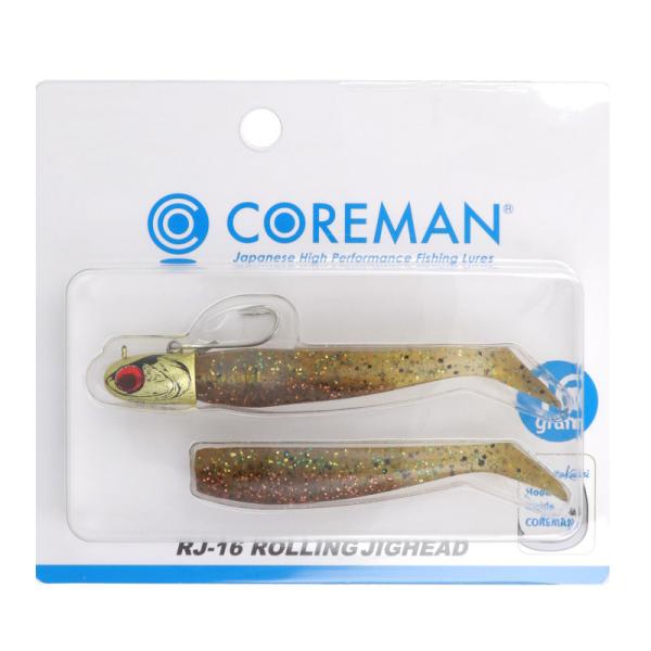 コアマン ワーム RJ-16 ROLLING JIGHEAD #002 シルバー コアマン ワーム RJ-16 ローリングジグヘッド #002 シルバー