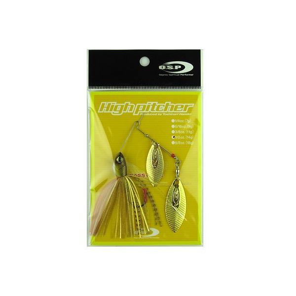 オーエスピー スピナーベイト ハイピッチャー 1/2oz DW S22 キラーゴールド【ゆうパケット】