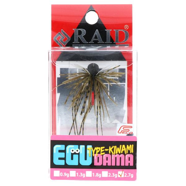 レイドジャパン  ●カラー:001.GREENPUMPKIN SEED ●自重:2.7g ●フック:RYUGI製 特注フック ●釣り方、フィールド:淡水ルアー ●代表対象魚:ブラックバス|【レイドジャパン/RAID JAPAN】超生命的波動...