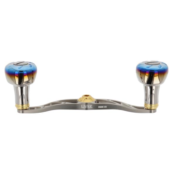 リブレ　クランク120 リブレ リールパーツ クランク 120 ダイワ/Abu 左 チタン