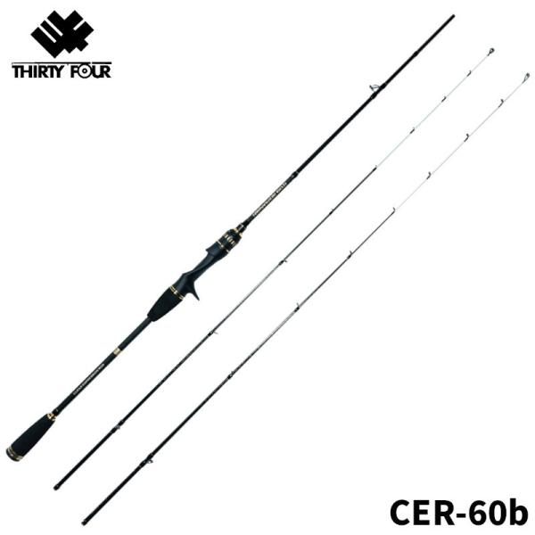 34/サーティ―フォー アジングロッド リマーカブル CER-60b : 釣具の