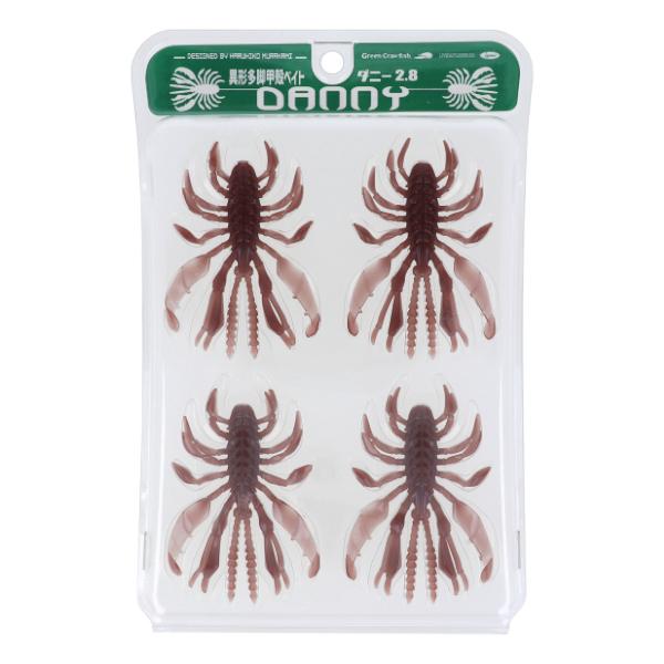 issei ワーム ダニー 2.8インチ #46 アカマツSP(NS)【ゆうパケット