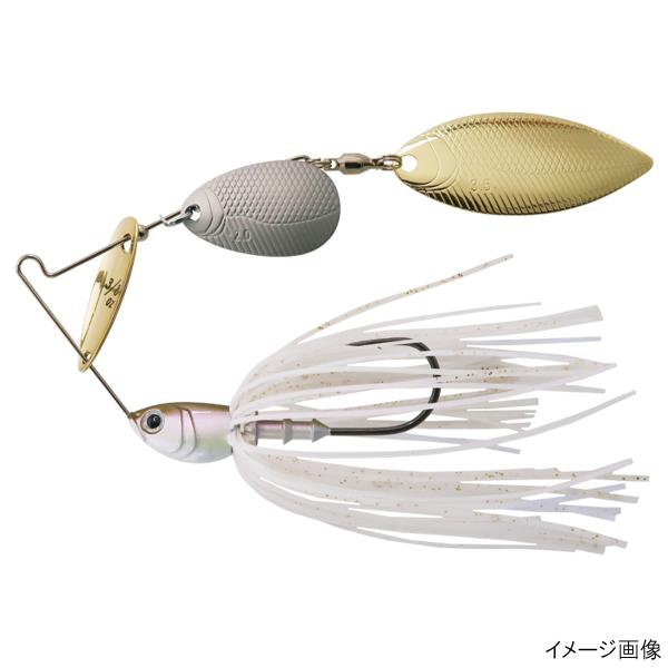ボトムアップ スピナーベイト ビーブル 3/8oz TW S401 オーロラホワイト【ゆうパケット】