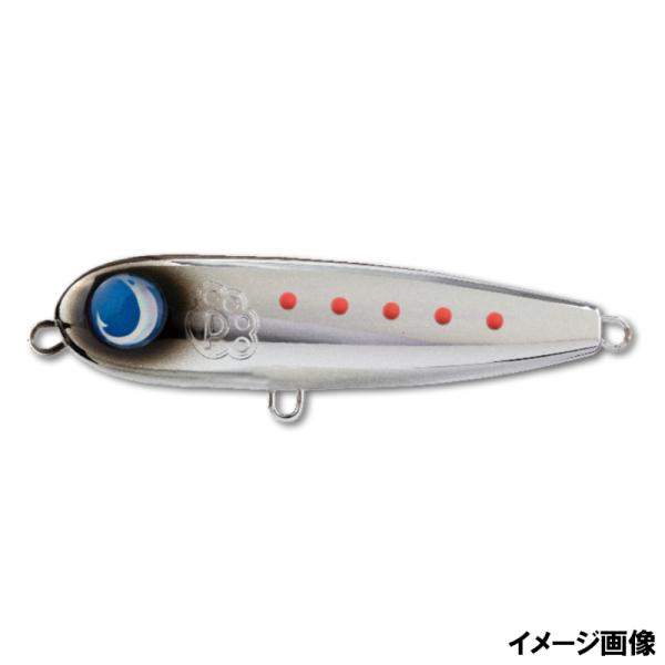【現品限り】 ジャンプライズ ルアー ポポペン 75F #11 超フルメッキ【ゆうパケット】