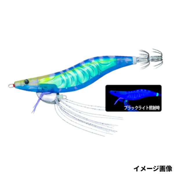 他サイト： デュエル エギ ヨーヅリ エビQ 3.0号 12.KVSB すみ潮ブルー【ゆうパケット】の商品画像