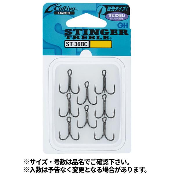 他サイト： オーナー カルティバ ST-36BC スティンガートリプルフック #6 11548【ゆうパケット】の商品画像
