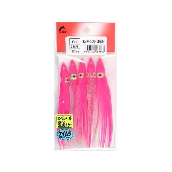 ナカジマ  ●カラー:KPS(ケイムラ/ピンク/シルバー) ●サイズ:14×105mm|【ナカジマ/NAKAZIMA】タコハチベイトにケイムラカラーが新発売! TKM-12-15-02