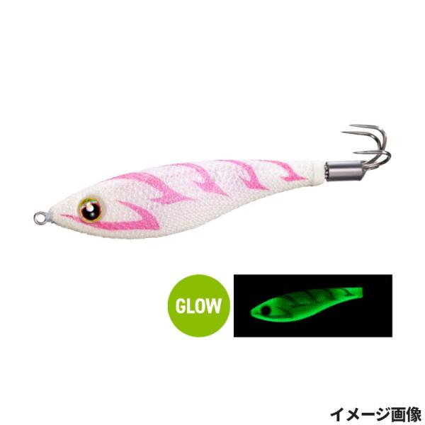 シマノ  ●カラー:002 ホワイトグロー ●全長:80mm ●自重:14g ●タイプ:シンキング ●代表対象魚:マダコ（蛸）|タコマスタースッテMフラッシュブーストは内蔵された反射板の明滅で止めている間もマダコに強くアピール。アピールグッ...