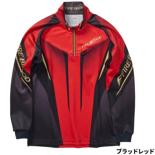 シマノ SH-110X リミテッドプロ ハーフジップ ウォームシャツ 2XL リミテッドブラック / 防寒着 防寒ウェア 肌着 インナー シマノ（SHIMANO） 防寒ウェア リミテッドプロ ハーフジップ ウォーム