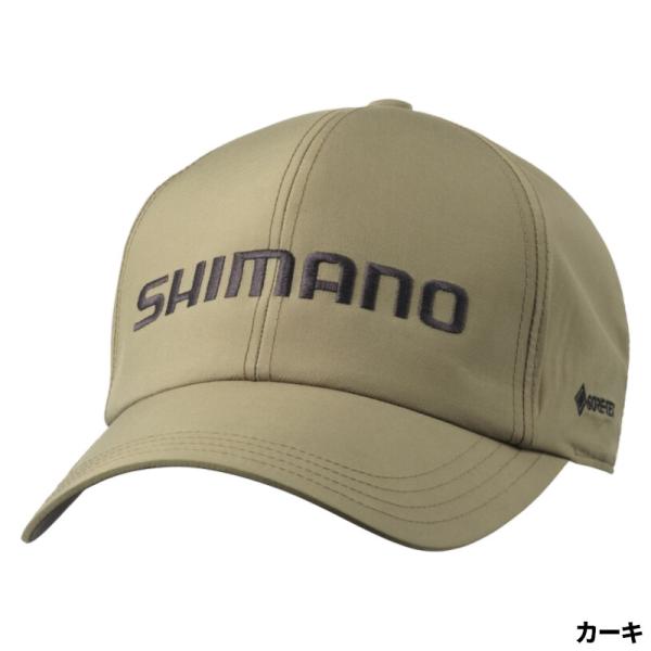 シマノ（SHIMANO） キャップ ゴアテックス レインキャップ L カーキ CA