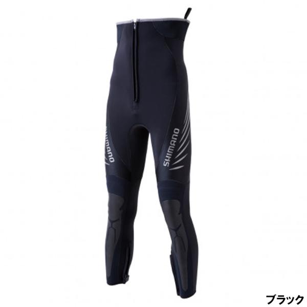 シマノ ブラックパールフィット鮎タイツ 2.5mm MA ブラック [FI-021U