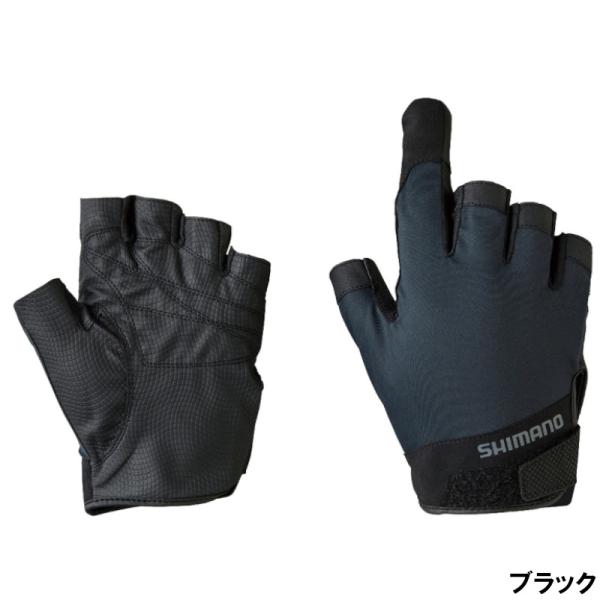 シマノ 【現品限り】 グローブ キャスティング L ブラック GL
