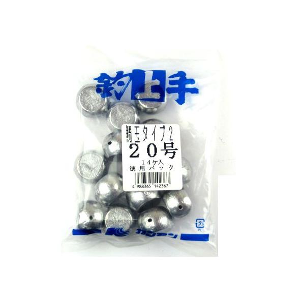 関門工業 鯛玉オモリ タイプ2 20号 徳用パック : 釣具のポイント