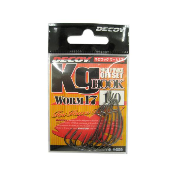 他サイト： カツイチ デコイ キロフックワーム１７（ｋｇ ＨＯＯＫ ＷＯＲＭ１７） １／０【ゆうパケット】の商品画像