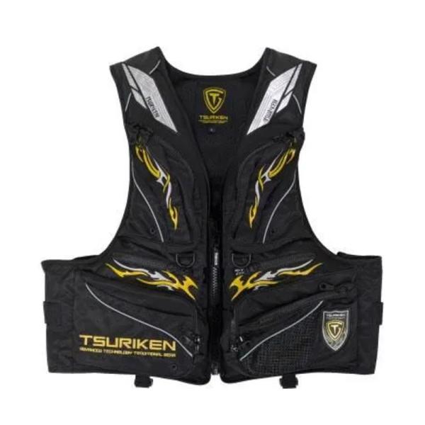 ☆新品未使用品☆ TSURIKEN 釣研 ライフジャケット 釣研 ライフジャケット フローティングべストTV251 L : 釣具のポイント