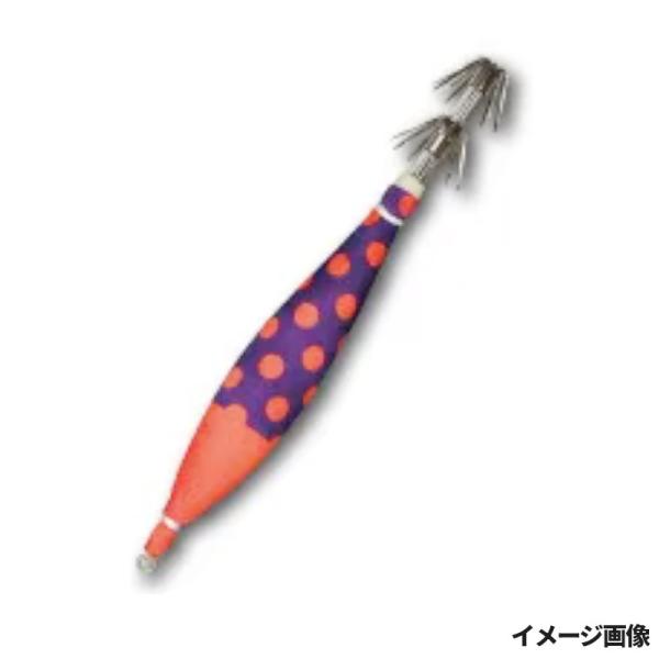 釣研 イカスキッテ 4号 夜光 アカムラ水玉【ゆうパケット