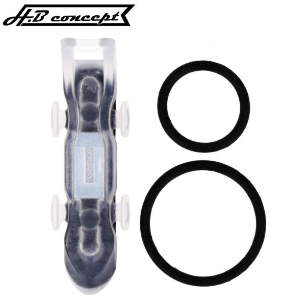 H.B コンセプト  【仕様】・本体にマグネットが内蔵されており、磁力でフックを寄せてキーパーに掛けやすい。 ・フックが2つあるルアーは、フリーになっているフックがブラブラせずに安全に移動ができる。 ・本体裏側にはロッドの傷つき防止の為のス...