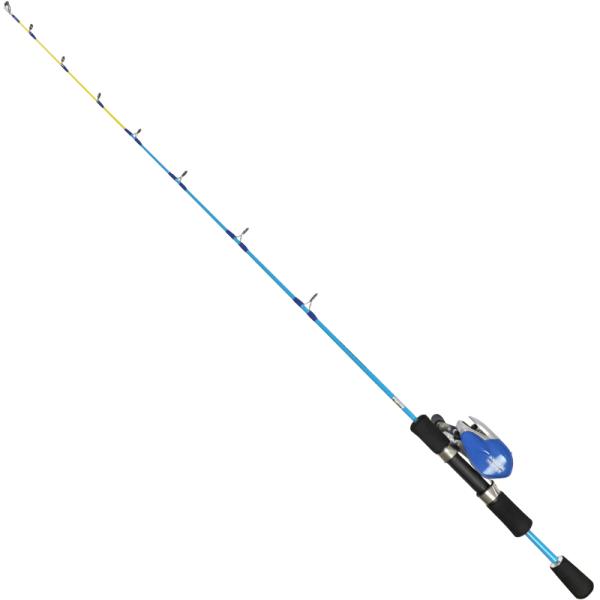 現品限り】 釣竿セット スマイルシップ 穴釣り セット 90cm