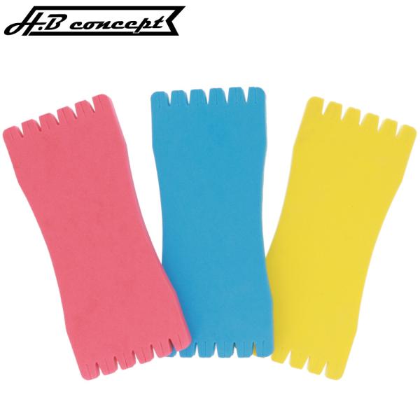 H.B コンセプト  ●カラー:アソート(赤、青、黄) ●サイズ:M ●サイズ（詳細）1:約 W6×H14cm ●素材:EVA ●入数:3枚 ●ブランド:H.B concept/H.B コンセプト ●釣り方、フィールド:磯釣り（上物） ●釣...