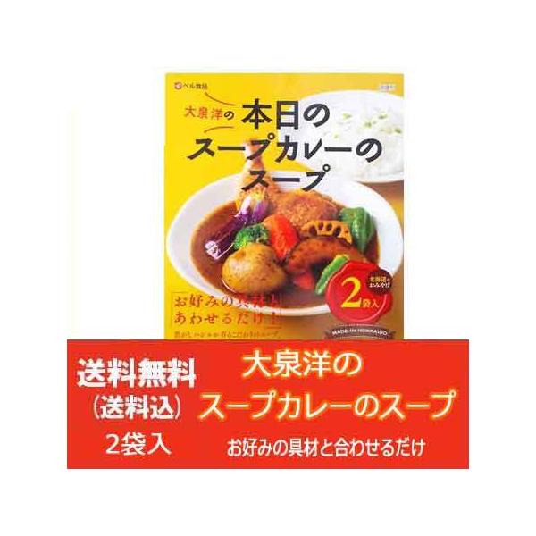 スープカレー 送料無料 スープ カレー 大泉洋 本日のスープカレー ベル