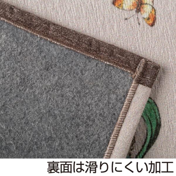 ピーターラビット シェニール 玄関マット 60×90cm 屋内 PeterRabbit