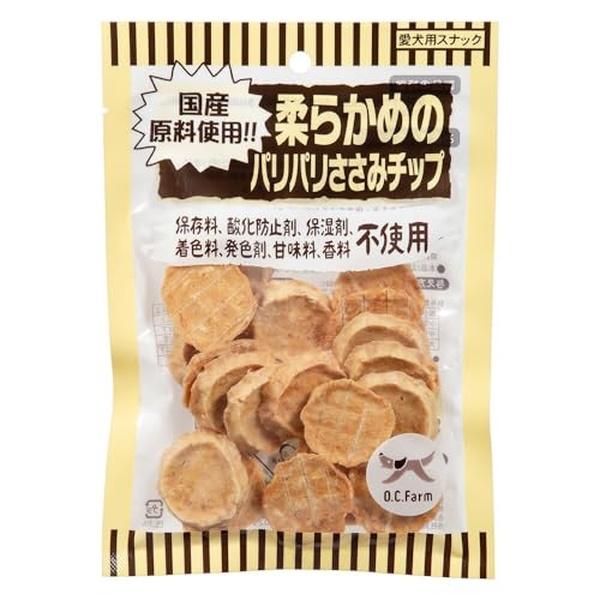 (6個セット) オーシーファーム 犬 おやつ 柔らかめのパリパリ ささみチップ 45g 犬用 国産 無添加 OCファーム