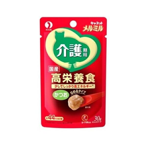 【 送料無料 】 MM8キャネットメルミル介護期用かつお30g キャットフード 猫 ネコ ねこ キャット cat ニャンちゃん ※価格は1個のお値段です