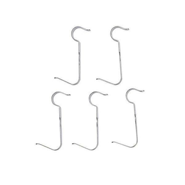 田窪工業所 棚用フック 5本入 TKH-5 水廻 タクボ フック 棚用 シルバー おたま 生活 掃除 ツールフック 便利グッズ 台所収納 キッチン収納