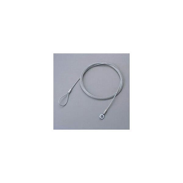 (4個セット)エレコム ESL-W2038 セキュリティロック ワイヤーのみ ( 2.0m / 径3.8mm ) ワイヤー ( 3.8mm×2m )