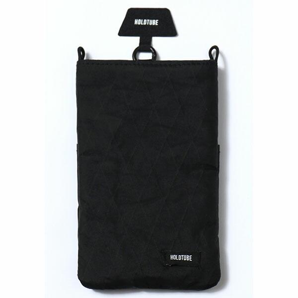 大雪屋 HOLDTUBE SHOULDER POCKET (L) X-PAC BLACK HP-01074