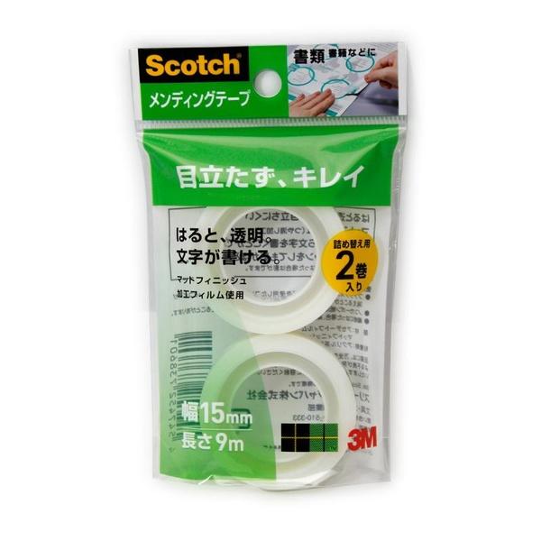 (5個セット) 3M メンディングテープ詰替用15mm CM15-R2P