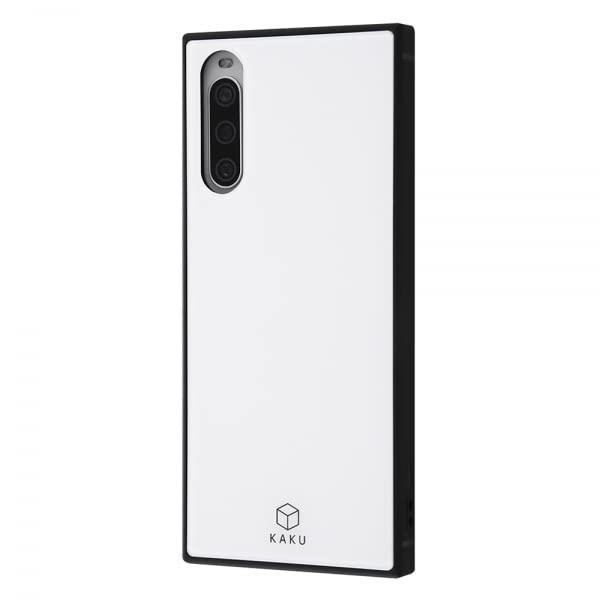 Xperia 10 IV 耐衝撃ハイブリッドケース KAKU/ホワイト INQ