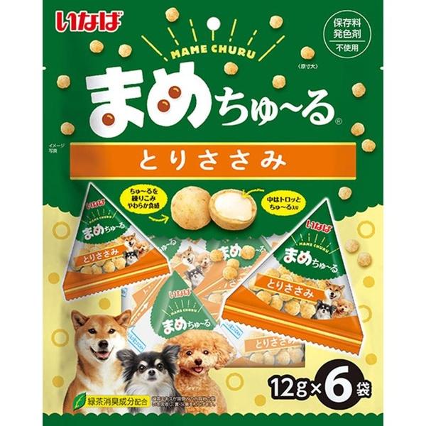 いなばペットフード いなば まめちゅ〜る とりささみ 12g×6袋