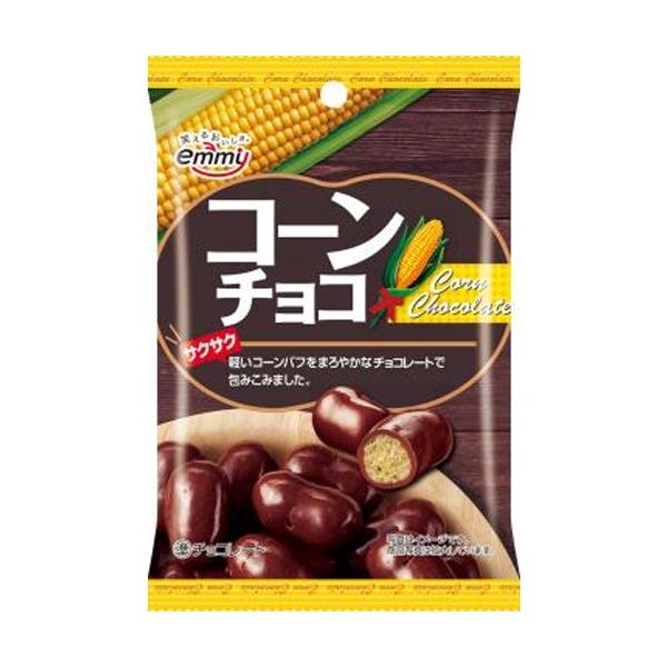 正栄デリシィ コーンチョコ 28g×16袋 : スナック菓子のポイポイ