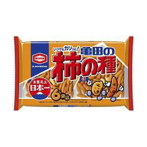 他サイト： 亀田製菓 柿の種 6袋詰 180g×12入の商品画像