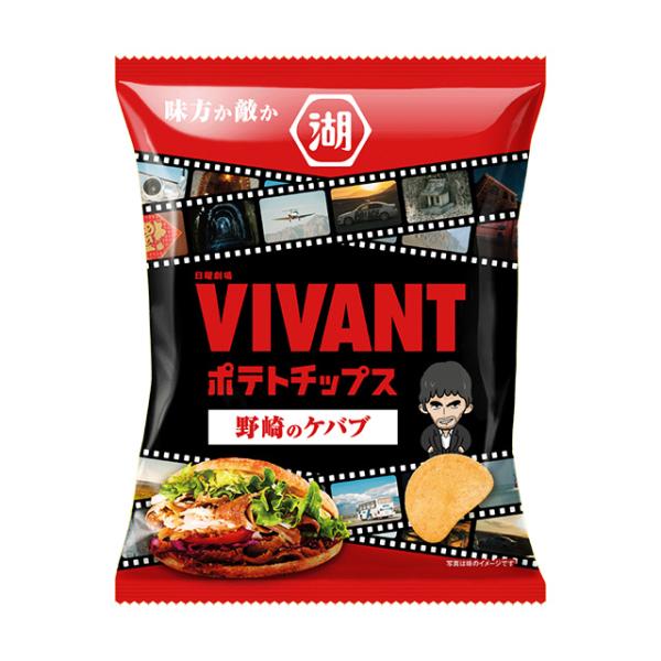 湖池屋 VIVANTポテトチップス 野崎のケバブ 12袋（8月上旬頃入荷予定）