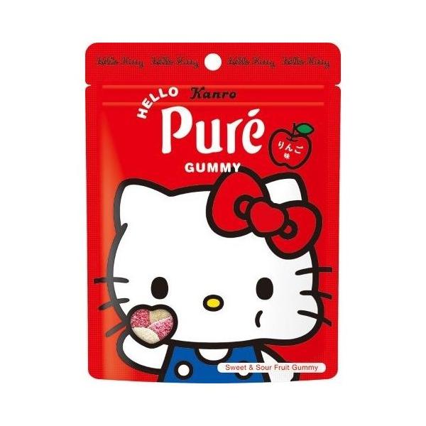 Pure(カンロ) カンロ ピュレグミ×ハローキティ 56g×6袋 : スナック菓子