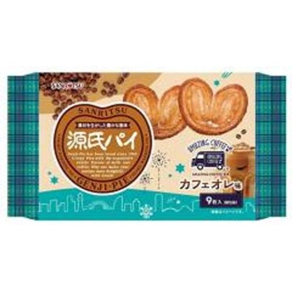 三立製菓  源氏パイ AMAZING COFFEE カフェオレ味 9枚×12袋（7月下旬頃入荷予定）