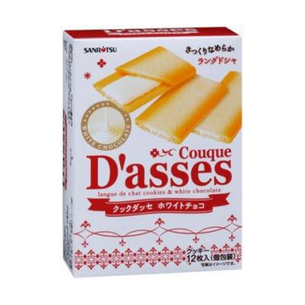 三立製菓 クックダッセ ホワイトチョコ 12枚×6入 : スナック菓子の