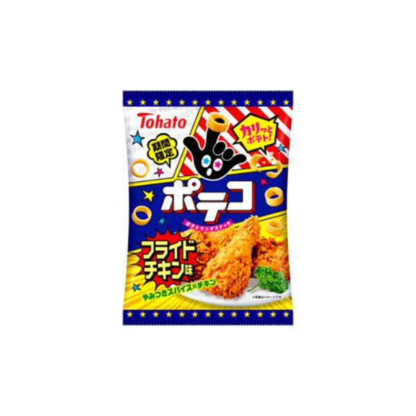 東ハト ポテコ フライドチキン味 51g×12袋