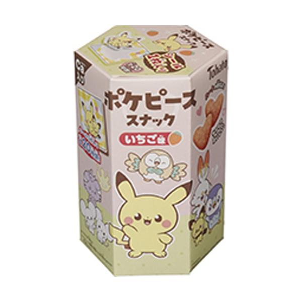 ポケピーススナック（新品未開封） 東ハト ポケピーススナック いちご味 23g×6個 : スナック菓子の