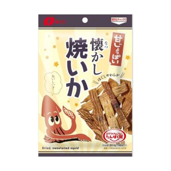 なとり 甘じょっぱい懐かし焼いか 15g×5袋 : スナック菓子のポイポイ