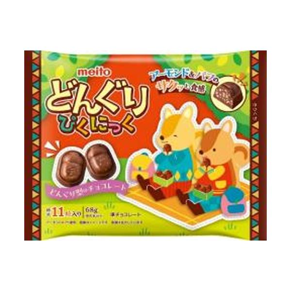 meito 名糖 どんぐりぴくにっく 68g×18袋 : スナック菓子のポイポイ