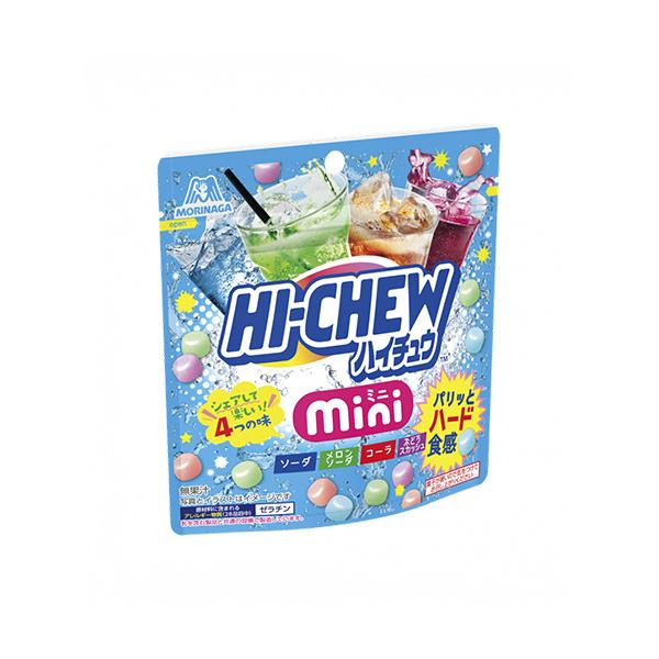 HIーCHEW 森永製菓 ハイチュウミニ パウチ 60g×8入 : スナック菓子の