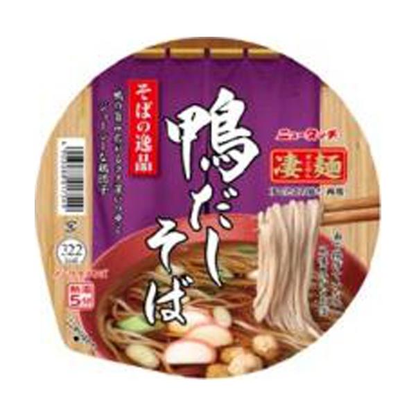 ヤマダイ ニュータッチ 凄麺 そばの逸品 鴨だしそば 12個