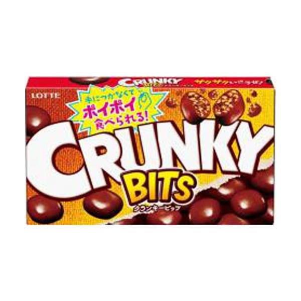 ロッテ（LOTTE） クランキービッツ 63g×10個 : スナック菓子のポイポイ