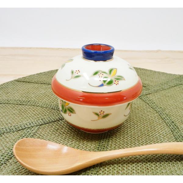 有田焼 蒸し茶碗 千両【和食器 茶碗蒸し 蓋付き フタ付き 煌 KIRAMEKI