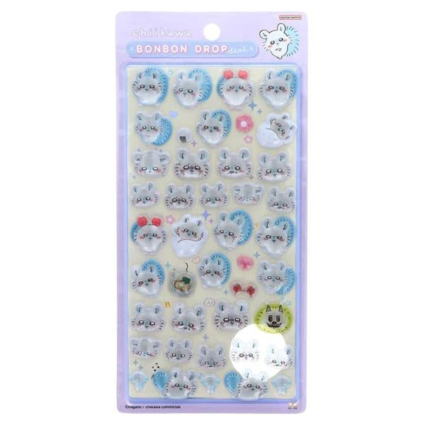 サンスター文具 ちいかわ グッズ ボンボンドロップシール モモンガ