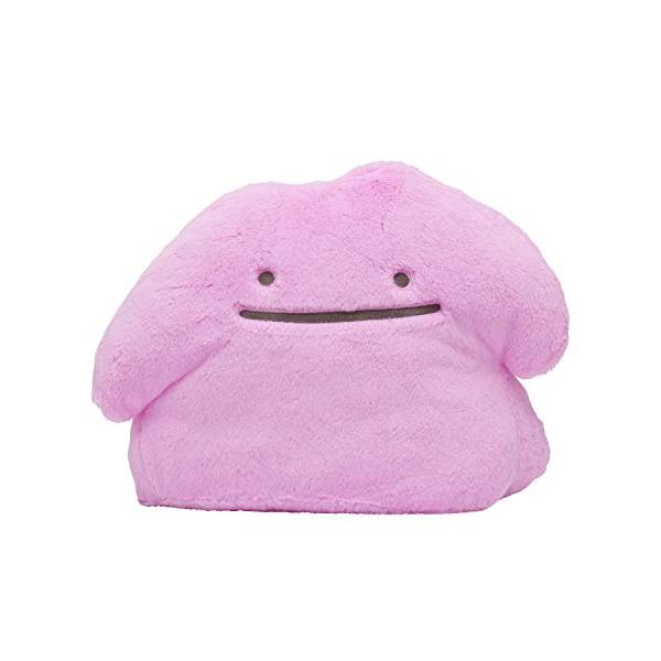 他サイト： ポケモンセンターオリジナル ふわふわ抱きぬいぐるみ メタモン 28×37×22(H×W×D:cm)の商品画像